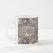 Tasse Coffee Cup, Abstrakter brauner Tan, individu (Links)