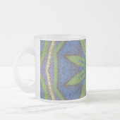 Tasse Coffee Cup, Abstraktes grünes Leaf, individu (Links)
