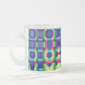 Tasse Coffee Drink Cup, Trippy Geometric Design (Links)