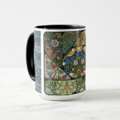 TASSE - Collage + 2 Seitenbilder: William Morris A (Vorderseite Links)