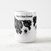 Tasse : Collie , Der beste Freund des Menschen (Mittel)