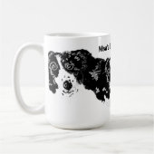 Tasse : Collie , Der beste Freund des Menschen (Links)