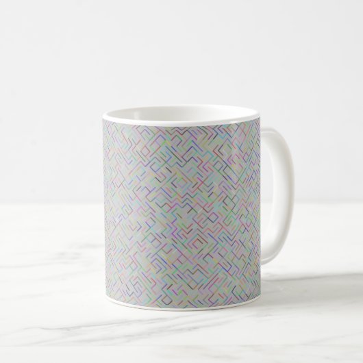 Tasse Color Maze 11oz (VorderseiteRechts)