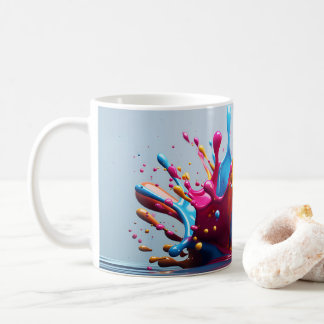 Tasse "Color Splash" - Den Tag mit Farben beleben