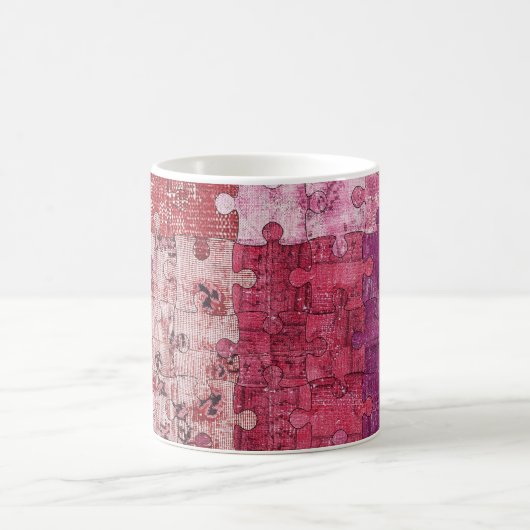 Tasse Colors Texture Puzzle (Mittel)