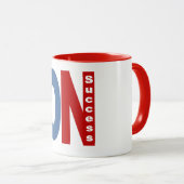 Tasse Combo mug rouge ONTARIO SUCCESS (VorderseiteRechts)