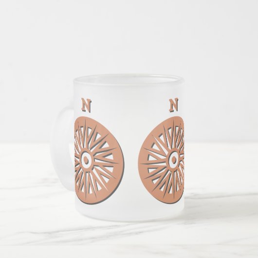 Tasse - Compass-Rose (Vorderseite Links)