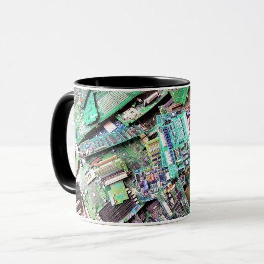 Tasse - Computerinhalte (Vorderseite Links)