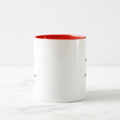 Tasse 'Consume Less Typography Modern Two-Tone' (Mittel)
