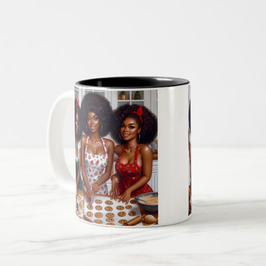 Tasse "Cookie Crew Goals" (Vorderseite Links)