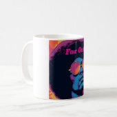 Tasse cool/Retro-Kaffee (Vorderseite Links)