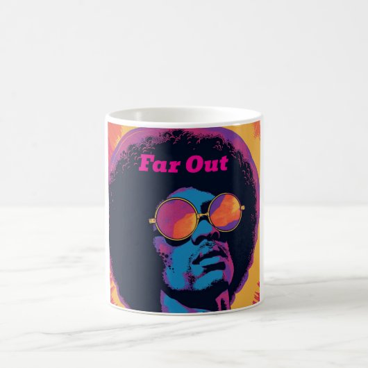 Tasse cool/Retro-Kaffee (Mittel)
