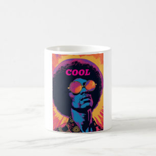 Tasse cool/Retro-Kaffee