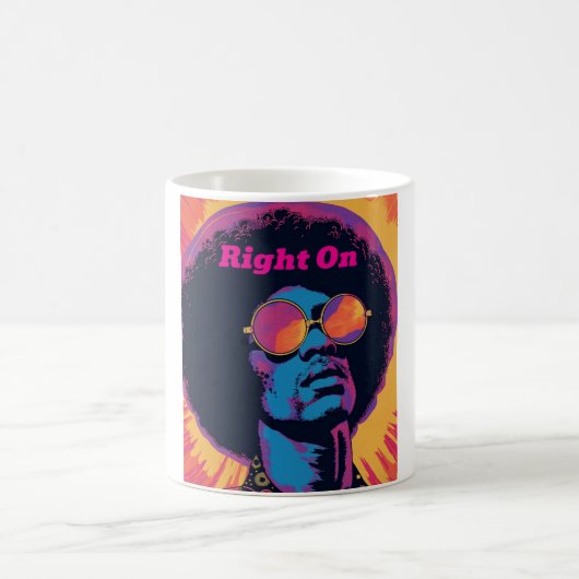 Tasse cool/Retro-Kaffee (Mittel)