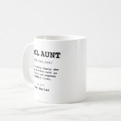 Tasse Cooler Tante (Vorderseite Links)