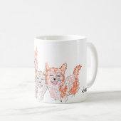 Tasse: Corgi Trio Kaffeetasse (VorderseiteRechts)