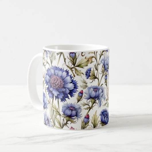 Tasse Cornflower (Vorderseite Links)