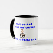 Tasse Costa Rica, Escape nach Costa Rica (Vorderseite Links)