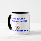 Tasse Costa Rica, Escape nach Costa Rica (Vorderseite Links)