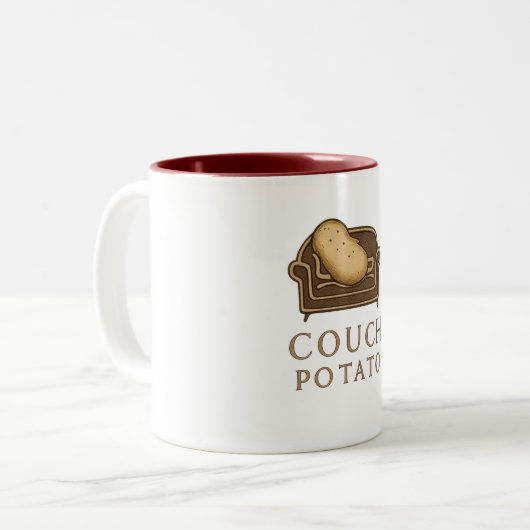Tasse - Couch Potato (Vorderseite Links)