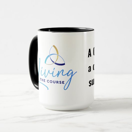 Tasse "Coursegasm" (Vorderseite Links)