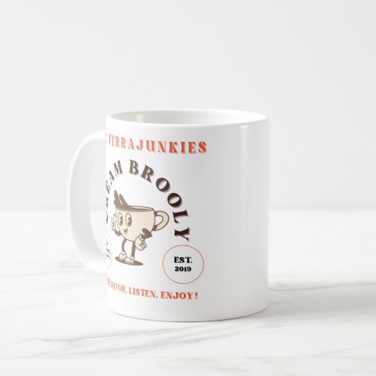 Tasse "Cream Brooly" (Vorderseite Links)