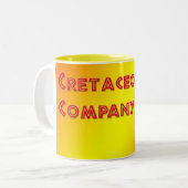 Tasse Cretaceous Company Coffe (Vorderseite Links)