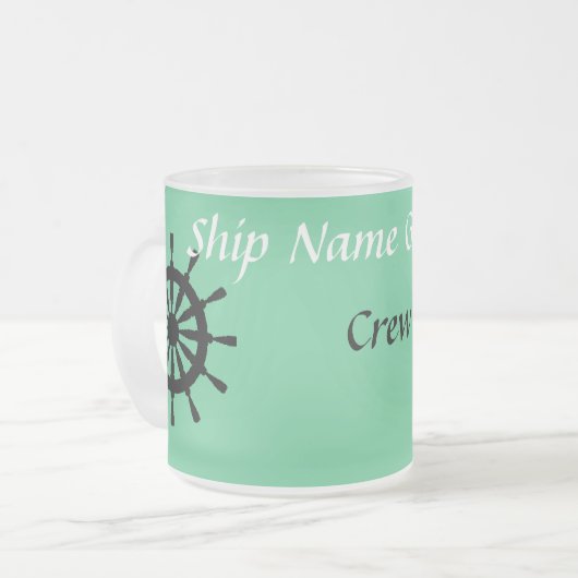 Tasse - Crew von Schiffen (Vorderseite Links)