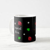 Tasse "Crystal Diva" (Vorderseite Links)