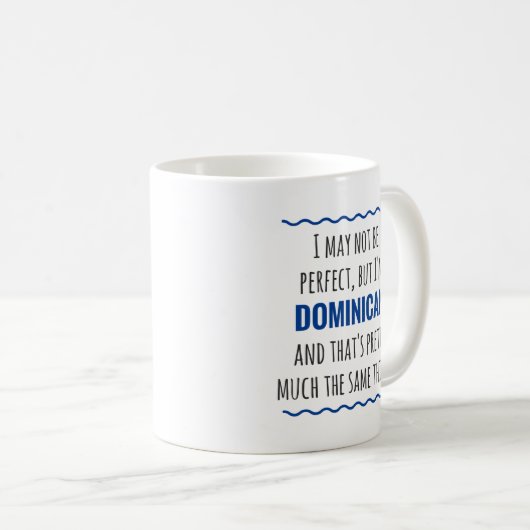 Tasse Cup für dominikanische oder dominikanische L (VorderseiteRechts)
