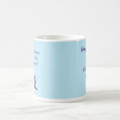 Tasse-Cup für Mütter, Personalisiert von Namen Kaffeetasse (Mittel)