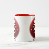 Tasse-Cup für Rock & Roll-Cups für Schwermetalle Zweifarbige Tasse (Mittel)