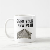 Tasse Cup suchen Sie Ihren neuen Weg (Links)