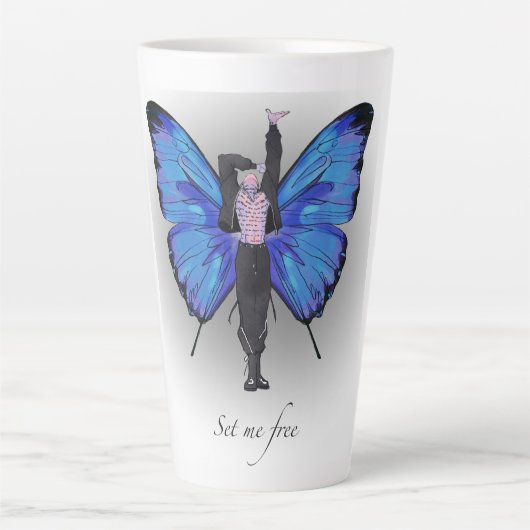 Tasse & Cups mit Jimin "Set me free" (Vorderseite)