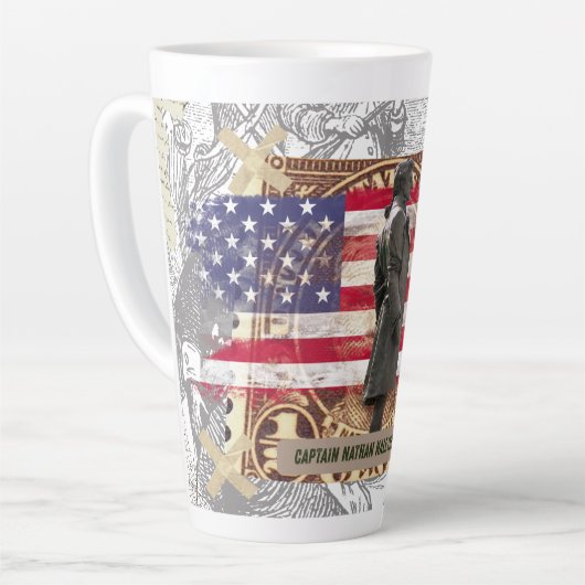 Tasse & Cups Nathan Hale (1755-1776) Spy American (Linke Ecke)