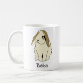 Tasse "Custom Loop Rabbit" - Personalisiertes Kani (Links)