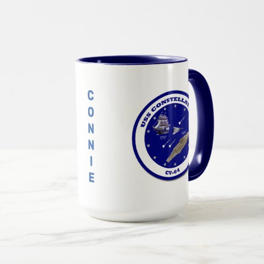 TASSE CV-64 USS CONSTELLATION (VorderseiteRechts)