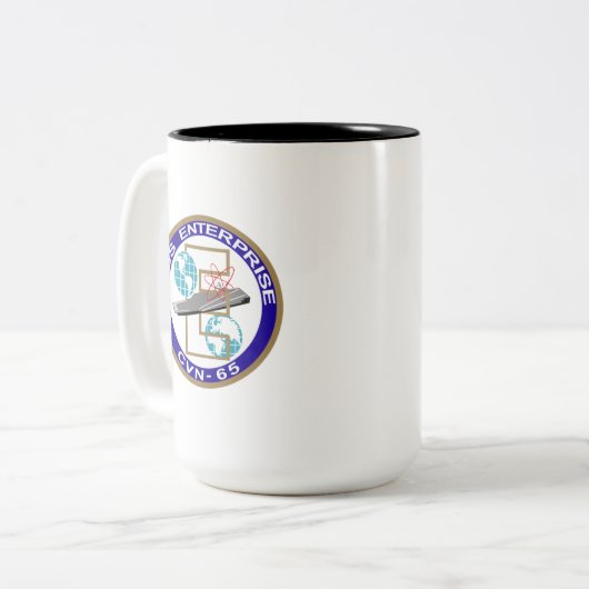 TASSE CVN-65 USS ENTERPRISE GROSSES E (Vorderseite Links)