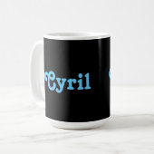 Tasse Cyril (Vorderseite Links)