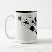 Tasse/Dalmatiner Zweifarbige Tasse (Links)