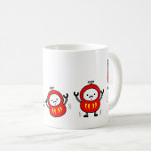 Tasse - Daruma Roboter - Chaaange! (VorderseiteRechts)