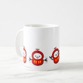 Tasse - Daruma Roboter - Chaaange! (Vorderseite Links)
