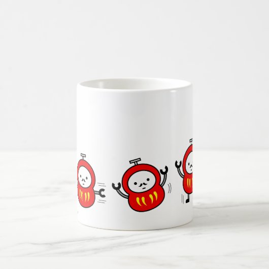 Tasse - Daruma Roboter - Chaaange! (Mittel)