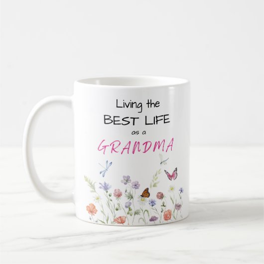 Tasse - Das beste Leben als Oma (Links)