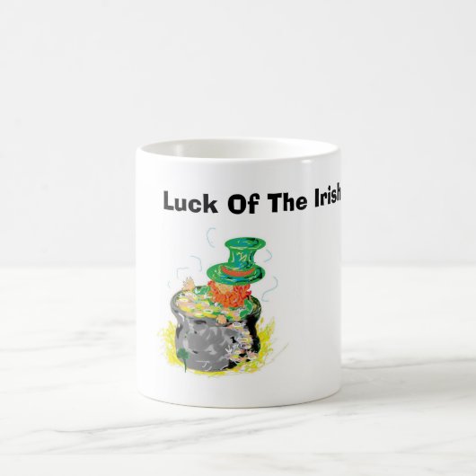 Tasse: Das Glück der Iren Kaffeetasse (Mittel)