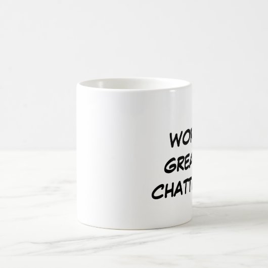 Tasse "Das größte Chatterbox der Welt" (Mittel)