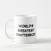 Tasse "Das größte Chatterbox der Welt" (Links)