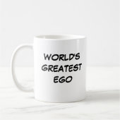 Tasse "Das größte Ego der Welt" (Links)