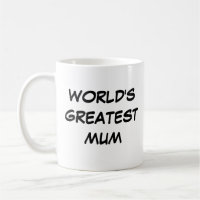 Tasse "Das größte Mama der Welt"