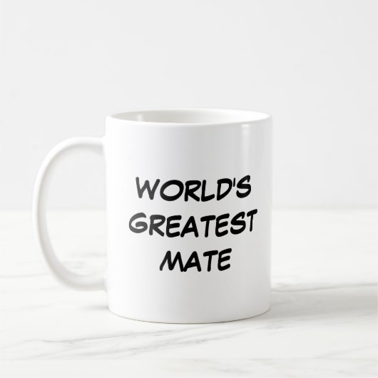 Tasse "Das größte Mate der Welt" (Links)